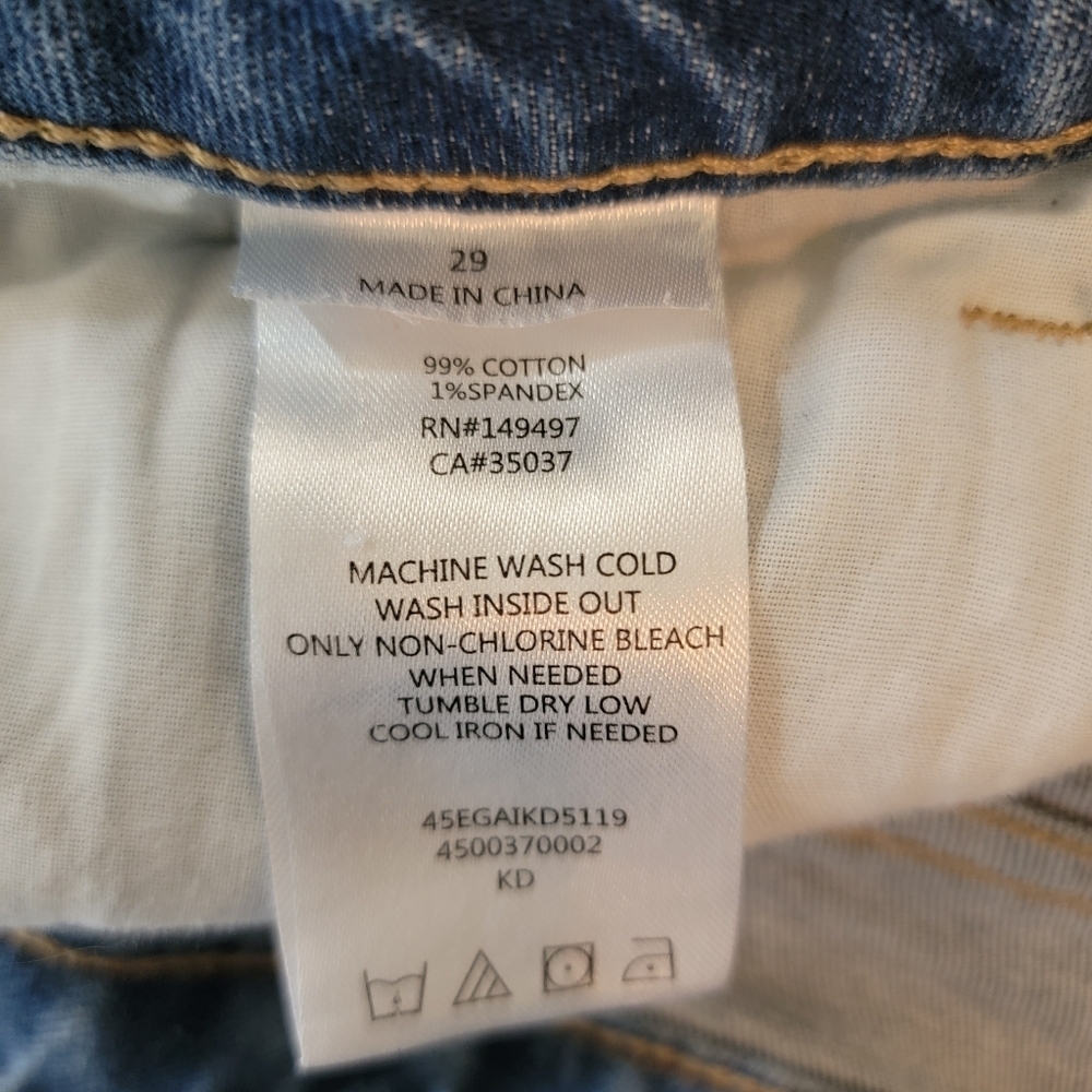 Sam Edelman THE MARIBELLE Denim Skirt Sz 29 Side Slit Y2K Minimalist Festival - Picture 11 of 12
